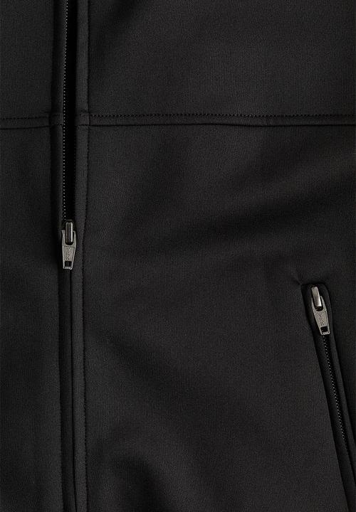 H&M - H&M Studio: High-collar track jacket - black