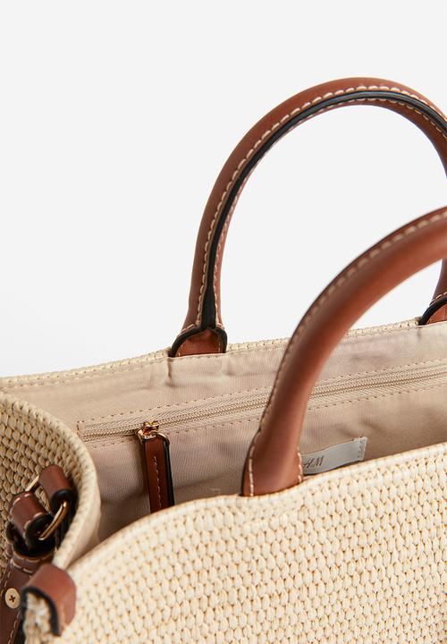 H&M - Crossbody straw bag - beige