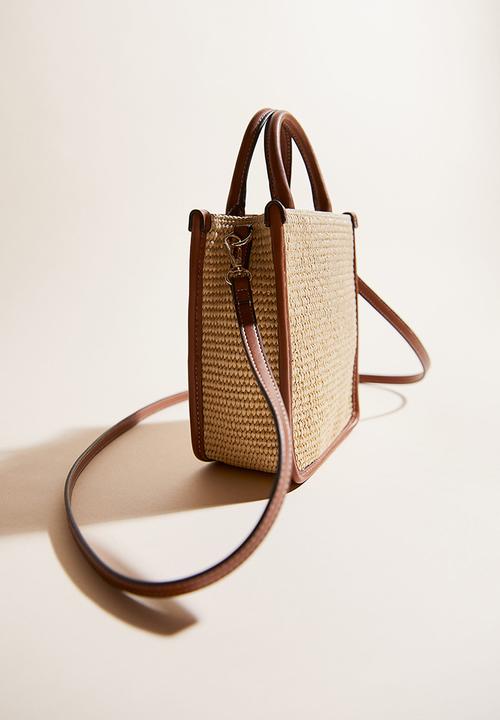 H&M - Crossbody straw bag - beige