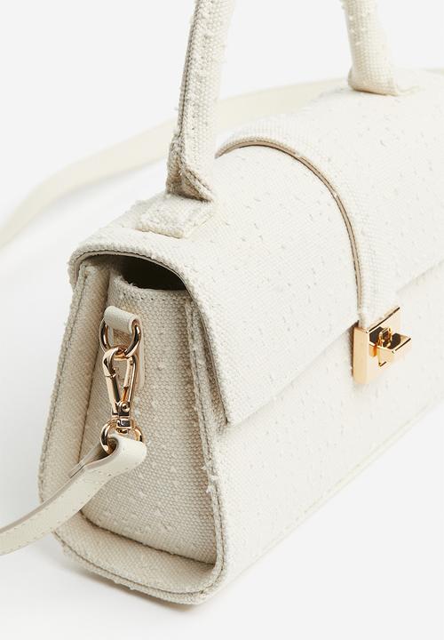 H&M - Textured crossbody bag - white