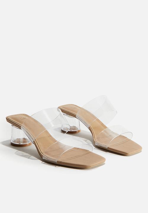 H&M - Transparent mules - transparent
