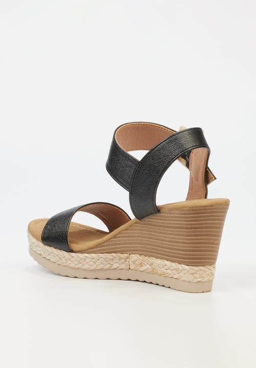 Butterfly Feet - Avery 5 wedge - black