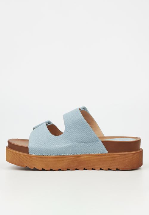 Butterfly Feet - Patos 1 flatform - blue