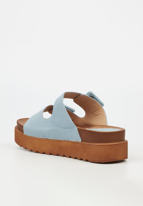 Butterfly Feet - Patos 1 flatform - blue