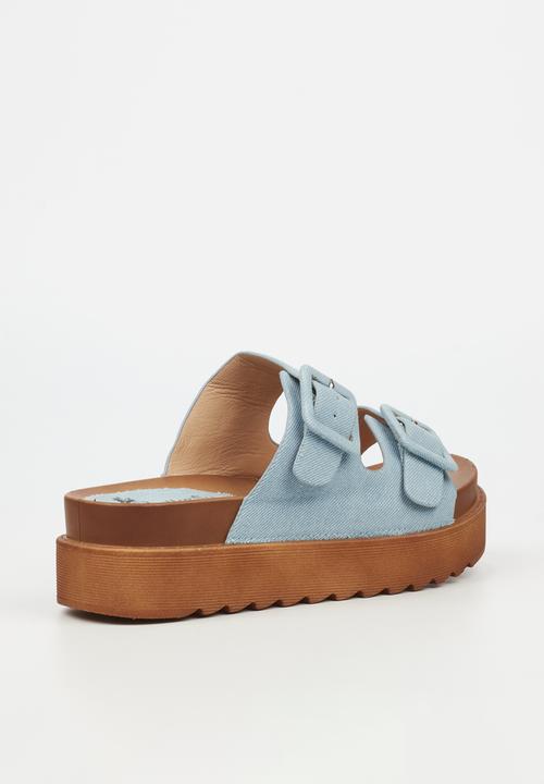 Butterfly Feet - Patos 1 flatform - blue