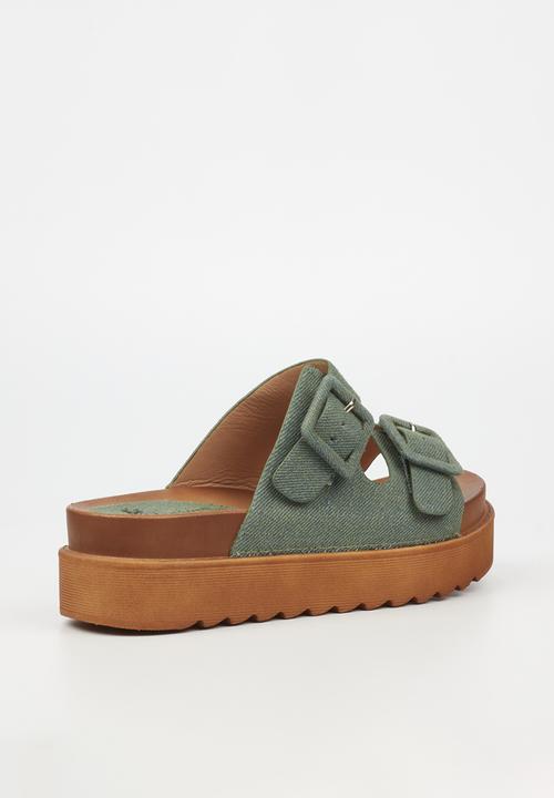 Butterfly Feet - Patos 1 flatform - olive