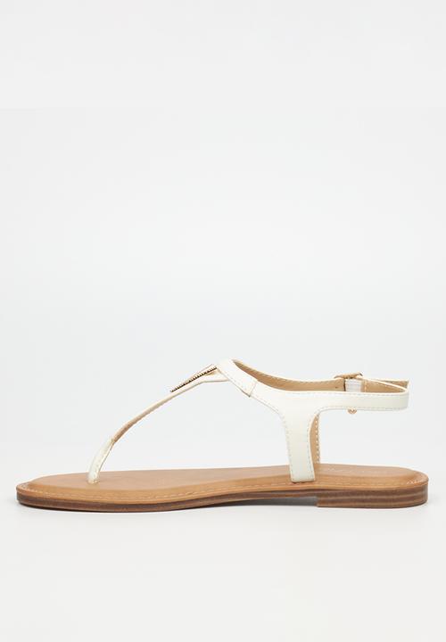 Miss Black - Basil 3 thong - white
