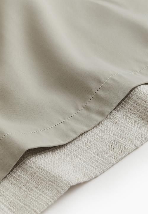 H&M - 2-pack blackout curtain lengths - white