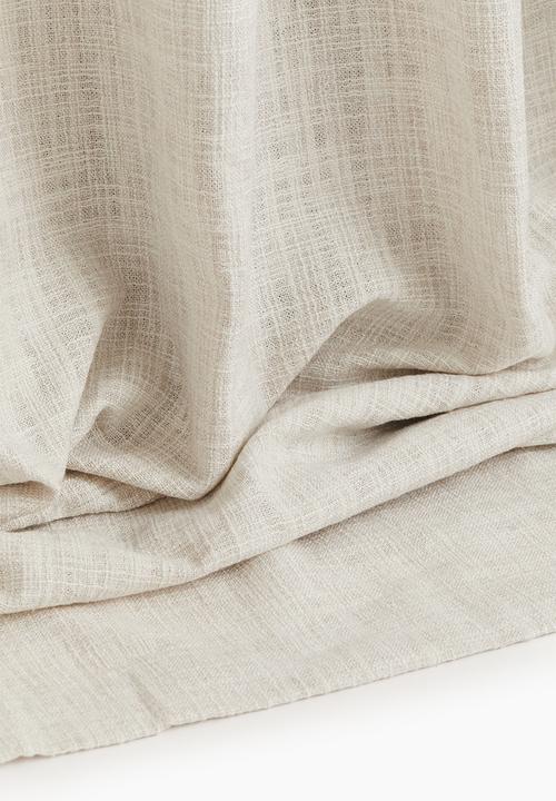H&M - 2-pack blackout curtain lengths - white
