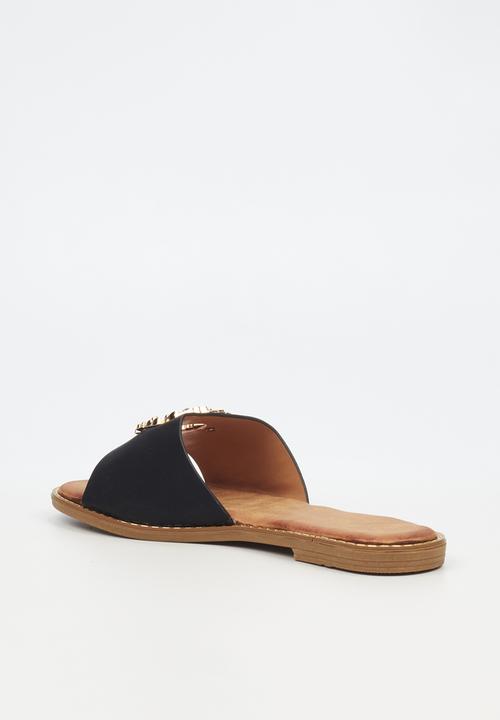 Miss Black - Honor 2 slip-on - black