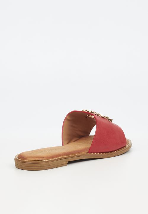 Miss Black - Honor 2 slip-on - red
