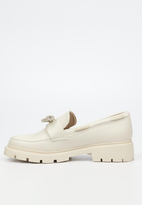 Miss Black - Tipsy 5 loafer - bone