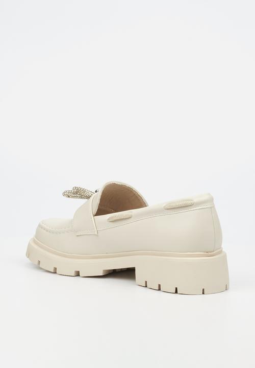 Miss Black - Tipsy 5 loafer - bone