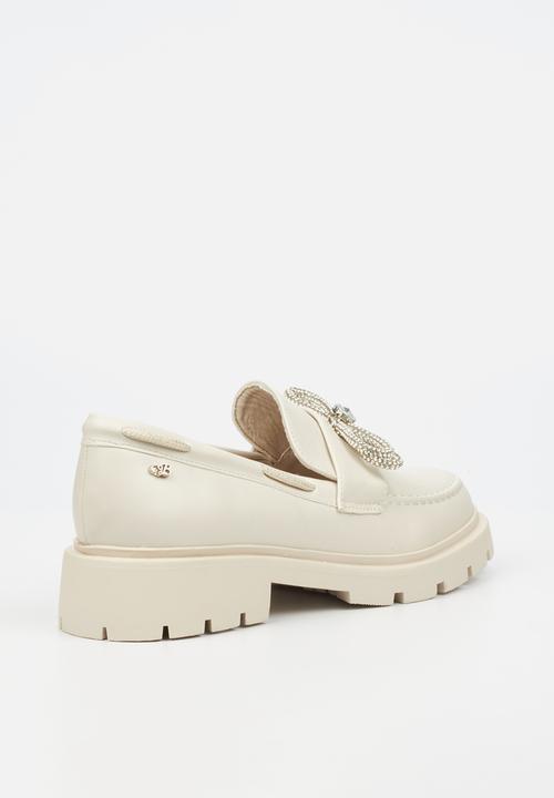 Miss Black - Tipsy 5 loafer - bone