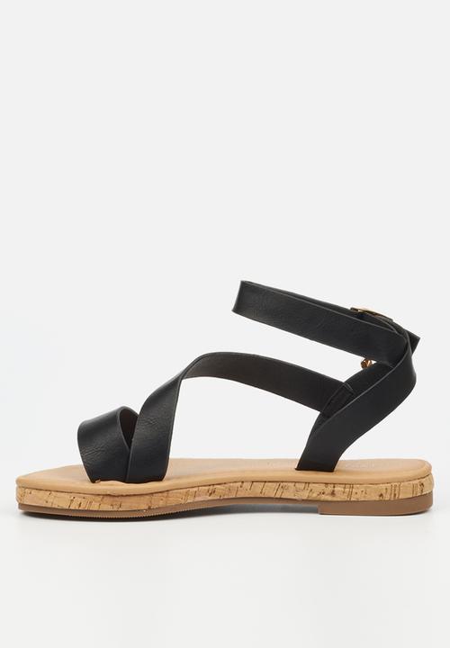 Viabeach - Shiraz 3 ankle strap - black