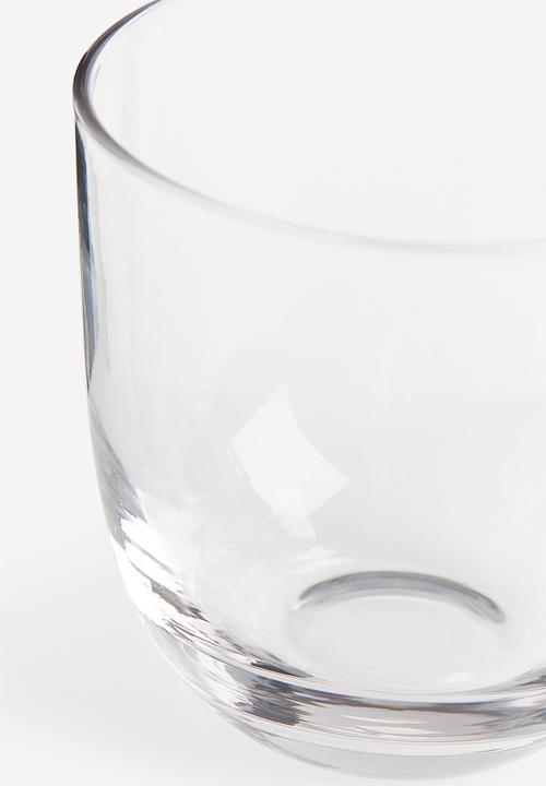 H&M - Glass tumbler - transparent