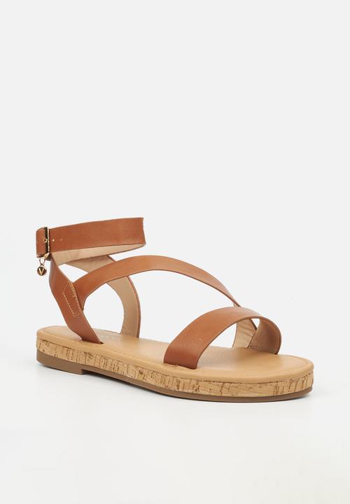 Viabeach - Shiraz 3 ankle strap - tan