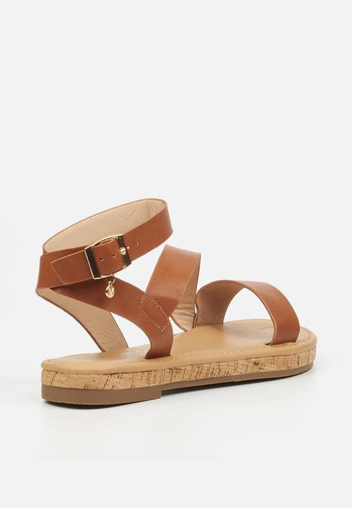 Viabeach - Shiraz 3 ankle strap - tan