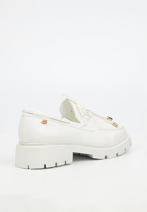 Miss Black - Tipsy 6 loafer - white