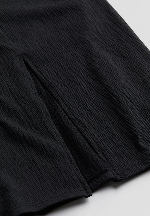 H&M - Jersey maxi skirt - black