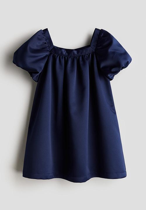 h and m blue and white floral dress Joseph Martini Habotai Silk Dress - Size 36 - Blue main image 1