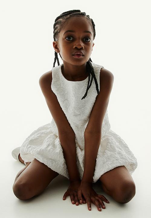 H&M - Bubble-hem skirt - white
