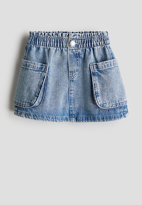H&M - Denim skirt - blue