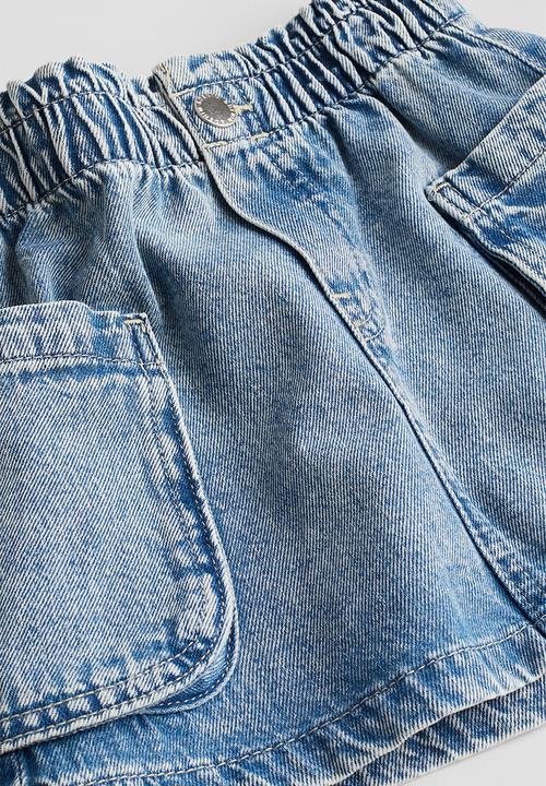 H&M - Denim skirt - blue