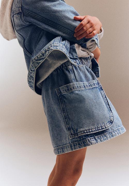H&M - Denim skirt - blue