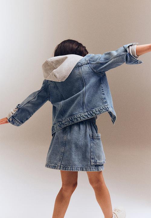 H&M - Denim skirt - blue