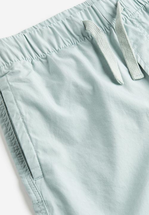 H&M - Cotton pull-on shorts - turquoise