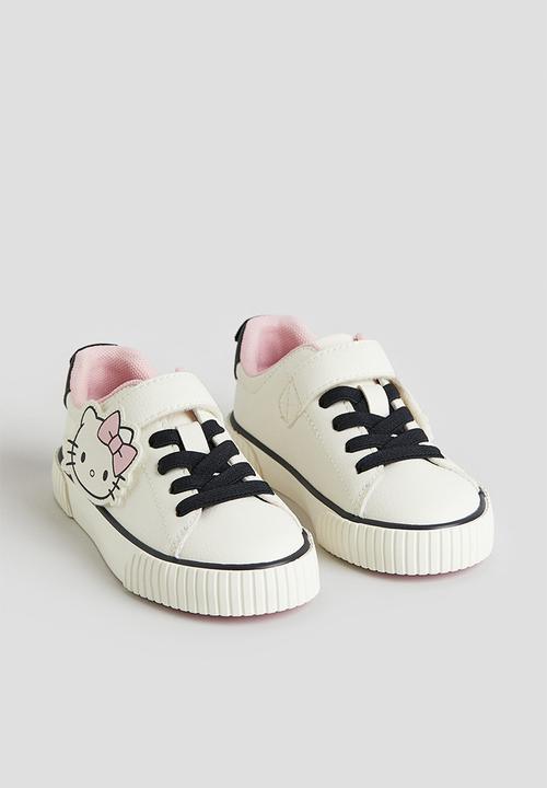 H&M - Printed trainers - white hello kitty