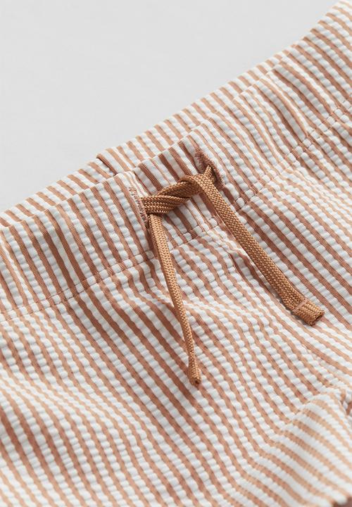 H&M - Swimming trunks - brown striped