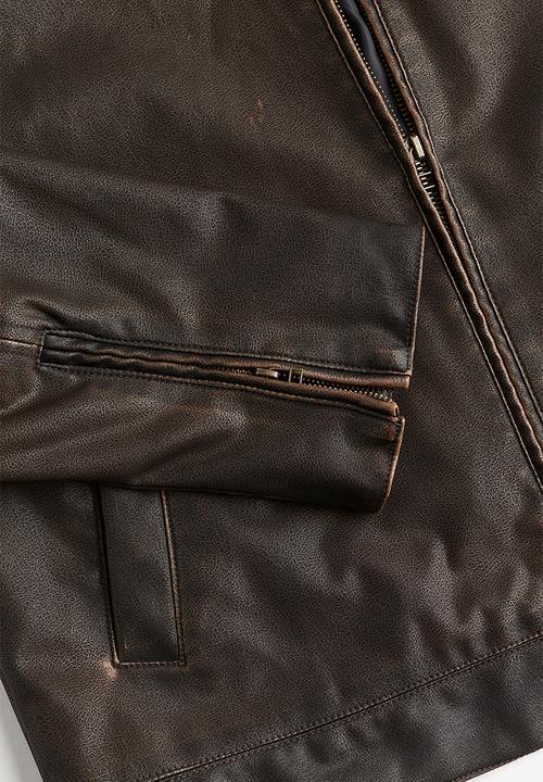 H&M - Coated jacket - dark brown