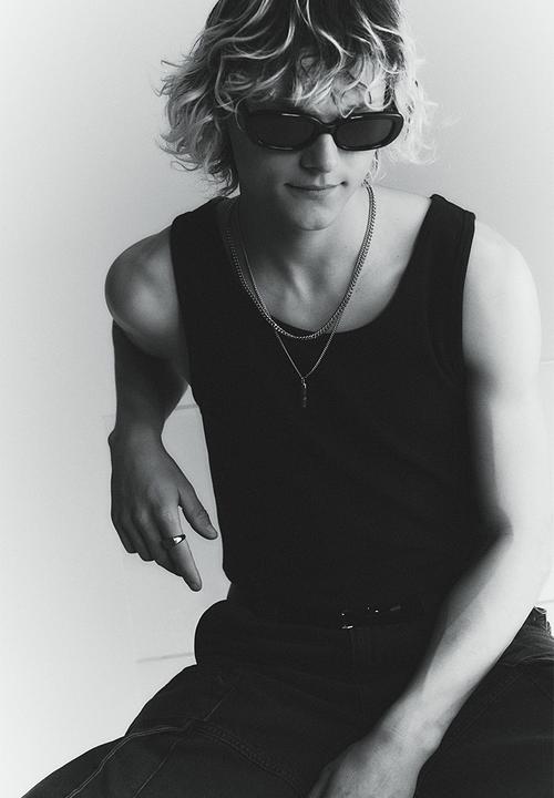 H&M - Slim fit ribbed vest top - black