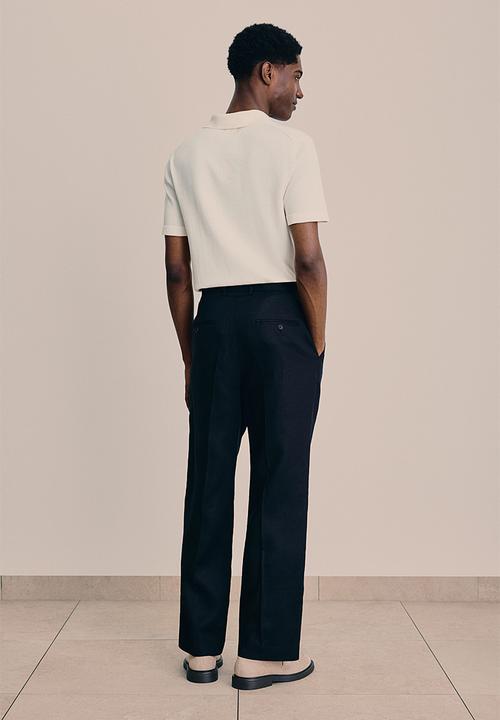 H&M - Slim fit polo shirt - white