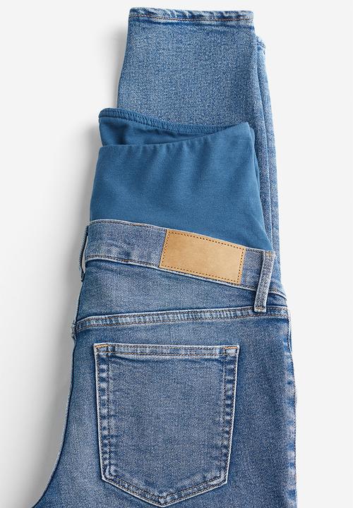 H&M - Mama slim ankle jeans - blue