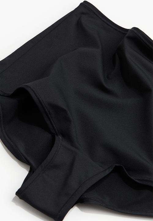 H&M - 3-Pack microfibre shortie briefs - black