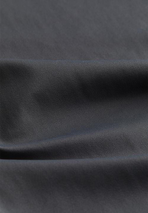 H&M - Microfibre strappy top - dark grey