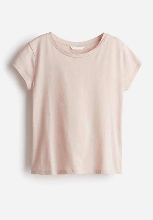 H&M - Cotton T-shirt - pink