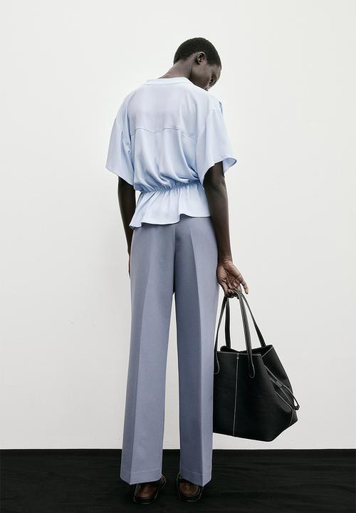 H&M - Crêpe blouse - light blue