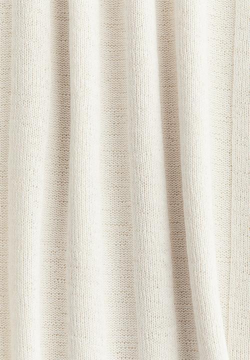 H&M - Ribbed dress - beige