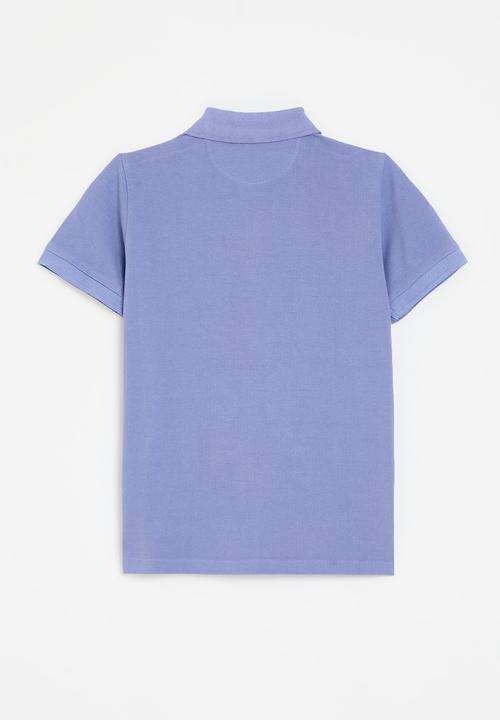 MANGO - Polo shirt javier6 - medium blue
