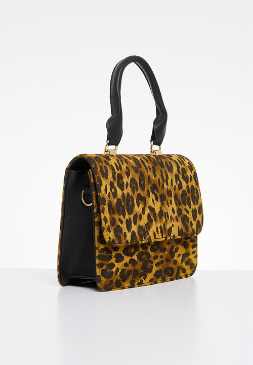 Superbalist - Animal print crossbody bag - brown & black