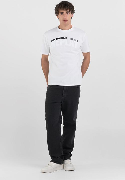 Replay - T-Shirt Regular - Chalk