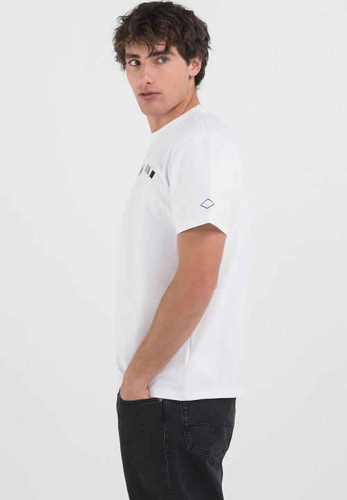 Replay - T-Shirt Regular - Chalk