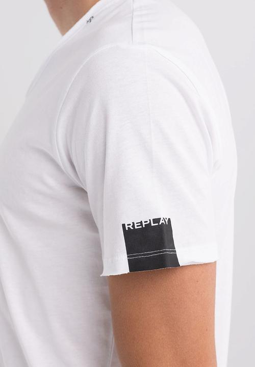 Replay - T-Shirt Regular - White