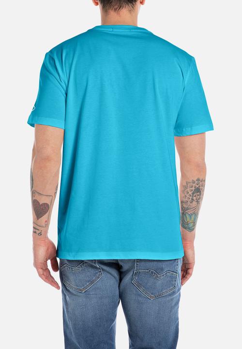 Replay - T-Shirt Regular - Turquoise