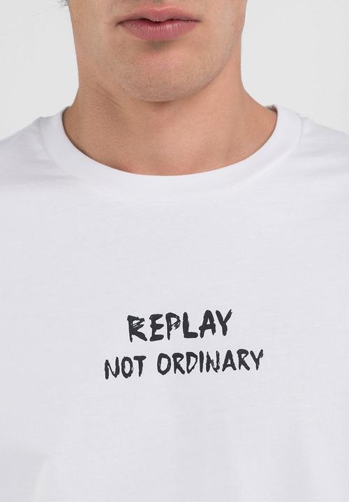 Replay - T-Shirt Relaxed - White