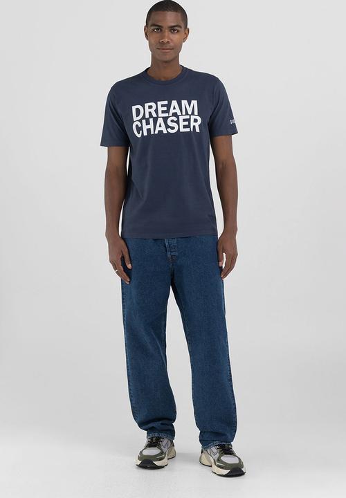 Replay - T-Shirt Regular - Blue Denim